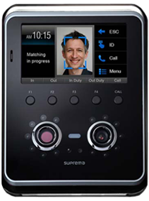 face station, biometric face reader 
